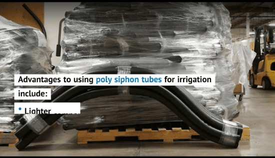 Poly Siphon Tubes